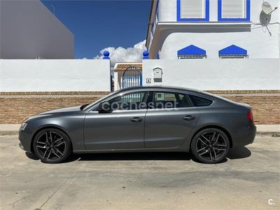 Usado Audi A5 Sportback 245 CV (180 kW) 2014 Gris / plata Utilitario
