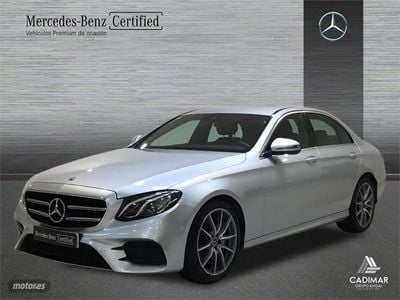 Plata iridio Usado 2020 Mercedes E220 AMG line Berlina | 35.900 € (Precio justo)