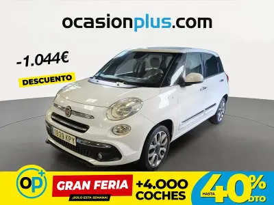 Usado Fiat 500L Lounge 95 CV (69 kW) 2018 Blanco Monovolumen