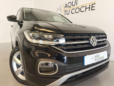 Usado VW T-Cross Sportline 150 CV (110 kW) 2020 Negro SUV