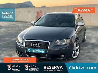 Usado Audi A3 Sportback Ambiente 140 CV (102 kW) 2005 Gris Utilitario