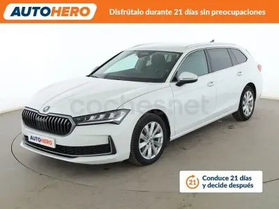 Usado Skoda Superb Selection 150 CV (110 kW) 2024 Blanco Familiar