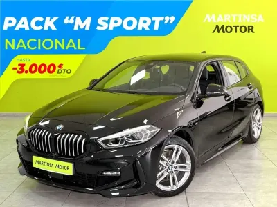 Usado BMW 118 M Sport 136 CV (100 kW) 2021 Negro Utilitario