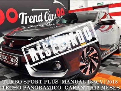 Usado Honda Civic Sport Plus 182 CV (133 kW) 2018 Gris / plata Berlina