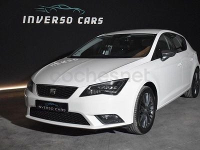 Usado Seat Leon CONNECT 125 CV (91 kW) 2016 Blanco Berlina