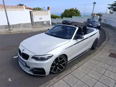 Usado BMW 230 M Performance 252 CV (185 kW) 2017 Blanco Descapotable