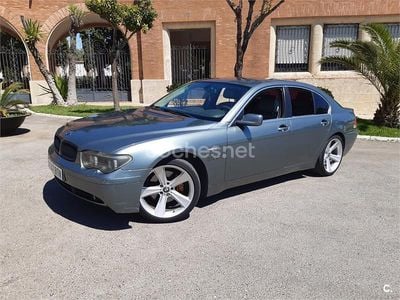 Usado BMW 745 333 CV (244 kW) 2002 Verde Berlina