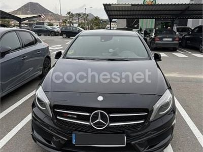 Usado Mercedes A200 AMG line 136 CV (100 kW) 2014 Negro Berlina