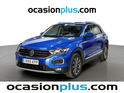 Usado VW T-Roc Sportline 150 CV (110 kW) 2018 Azul SUV