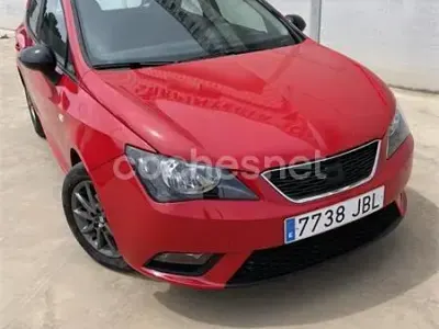 Usado Seat Ibiza I-Tech 85 CV (62 kW) 2014 Rojo Berlina