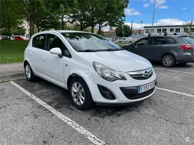 Usado Opel Corsa Selective 95 CV (69 kW) 2014 Blanco Utilitario