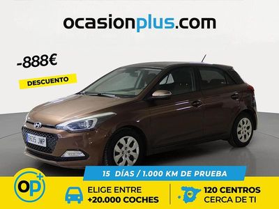 Usado Hyundai i20 100 CV (73 kW) 2016 Marrón