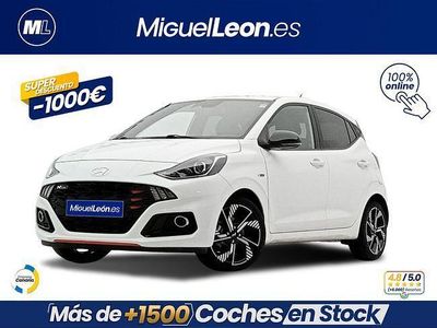 Usado Hyundai i10 N Line 84 CV (61 kW) 2024 Blanco Utilitario