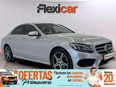 Usado Mercedes C220 170 CV (125 kW) 2015 Gris Berlina