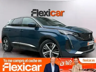 Usado Peugeot 3008 Allure 130 CV (95 kW) 2021 Azul SUV
