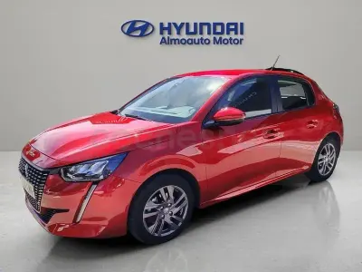 Usado Peugeot 208 Active 100 CV (73 kW) 2021 Rojo Utilitario