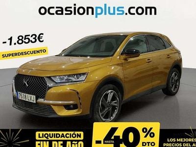 Amarillo Usado 2021 DS Automobiles DS7 Crossback Bastille Plus SUV | 18.537 € (Buen precio)