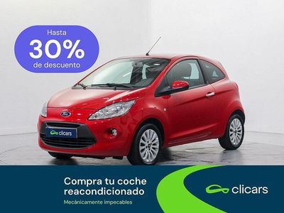 Usado Ford Ka Titanium 69 CV (50 kW) 2015 Rojo Berlina