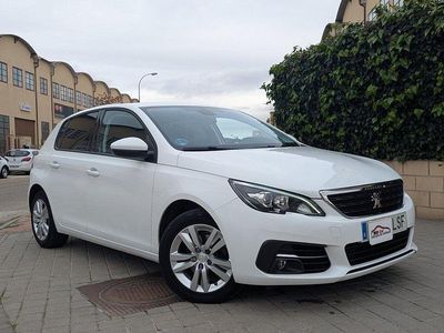 Usado Peugeot 308 Allure 130 CV (95 kW) 2021 Blanco Utilitario