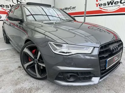 Usado Audi A6 Competition 326 CV (239 kW) 2017 Gris Familiar
