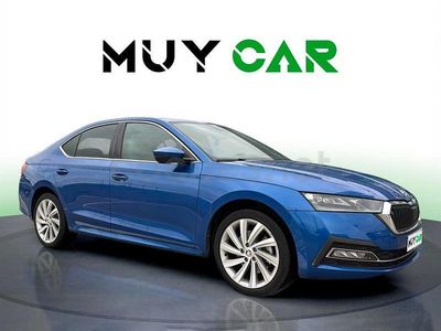 Usado Skoda Octavia Style 204 CV (150 kW) 2021 Azul Berlina