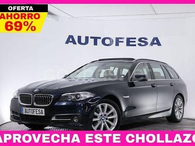 Azul Usado 2016 BMW 520 Familiar | 18.350 € (Un poco caro)