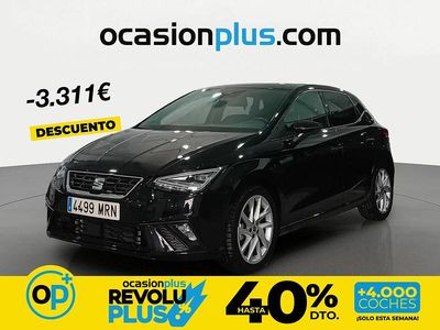 Usado Seat Ibiza FR 150 CV (110 kW) 2024 Negro Berlina