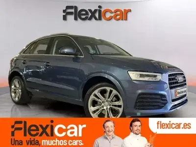 Usado Audi Q3 150 CV (110 kW) 2018 Azul SUV