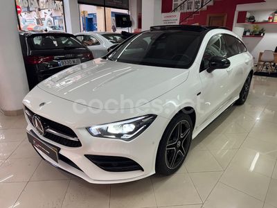 Blanco Usado 2021 Mercedes CLA250e Shooting Brake Familiar | 31.990 € (Un poco caro)