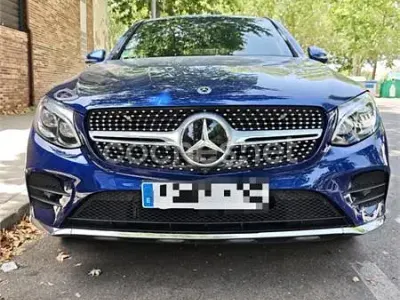 Usado Mercedes GLC250 204 CV (150 kW) 2017 Azul SUV