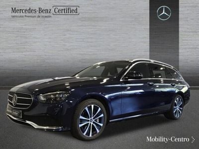 Usado Mercedes E300 Avantgarde 194 CV (142 kW) 2024 Nautik blue  metallic paint Familiar