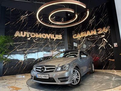 Usado Mercedes C220 170 CV (125 kW) 2013 Gris / plata Coupe