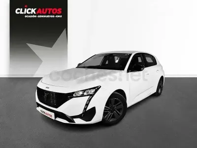 Usado Peugeot 308 Active 130 CV (95 kW) 2023 Blanco Berlina