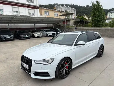 Usado Audi A6 326 CV (239 kW) 2016 Blanco Familiar