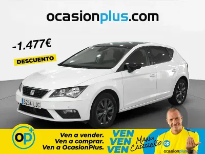 Usado Seat Leon Style 115 CV (84 kW) 2020 Blanco