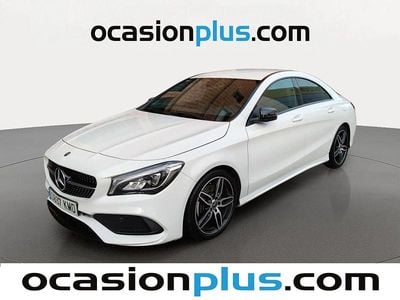 Usado Mercedes CLA220 AMG 177 CV (130 kW) 2018 Blanco Berlina
