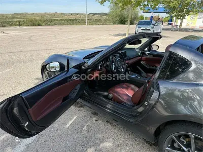 Usado Mazda MX5 160 CV (117 kW) 2017 Gris / plata Descapotable