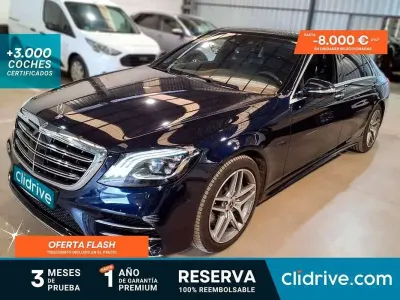 Usado Mercedes CLA250e 367 CV (269 kW) 2020 Azul Berlina