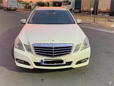 Occasion Mercedes E350 Avantgarde 231 PK (169 kW) 2010 Wit Stationwagen
