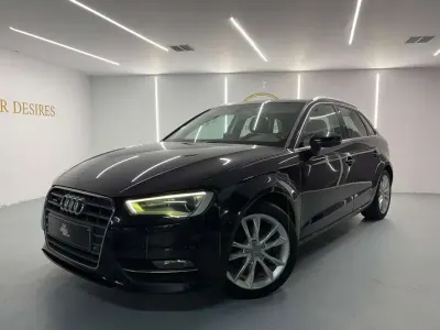 Usado Audi A3 Sportback Attraction 150 CV (110 kW) 2015 Negro Utilitario
