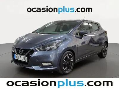 Usado Nissan Micra Acenta 92 CV (67 kW) 2022 Gris Utilitario