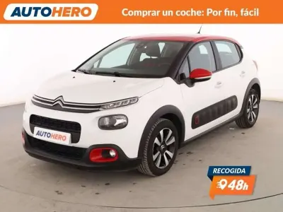 Usado Citroën C3 Feel 82 CV (60 kW) 2018 Blanco Utilitario