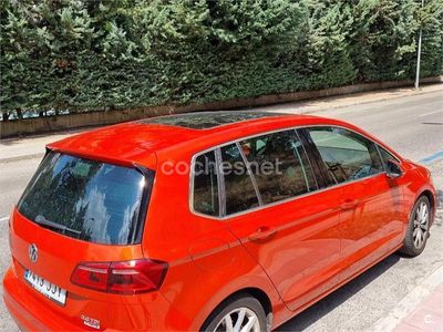Naranja Usado 2015 VW Golf Sportsvan Sportline Monovolumen | 13.000 € (Precio justo)