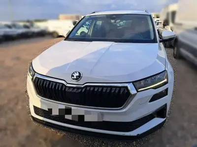 Usado Skoda Karoq Ambition 150 CV (110 kW) 2022 Blanco SUV