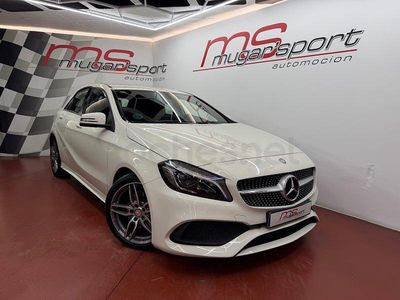 Usado Mercedes A200 AMG line 136 CV (100 kW) 2016 Blanco Berlina