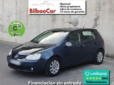 Usado VW Golf V Highline 102 CV (75 kW) 2007 Gris / plata Berlina
