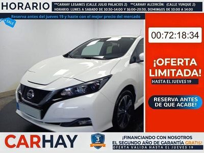 Usado Nissan Leaf N-Connecta 161 kW (219 CV) 2019 Blanco Utilitario