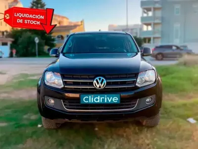 Usado VW Amarok Trendline 179 CV (131 kW) 2013 Negro Pickup/Camioneta