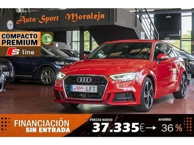 Usado Audi A3 Sportback Sport 116 CV (85 kW) 2020 Rojo Utilitario