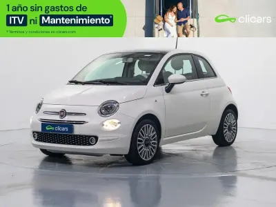 Usado Fiat 500 Lounge 69 CV (50 kW) 2018 Blanco Utilitario